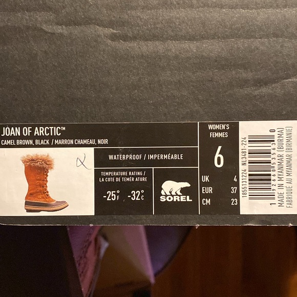 Sorel women’s Joan of Arctic snow boots - Picture 4 of 6
